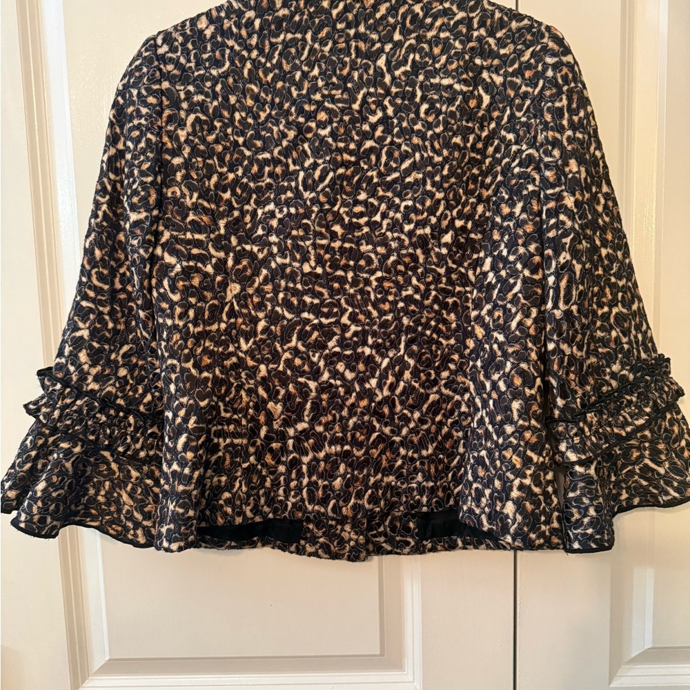 W by Worth Leopard Print Jacket - Picture 6 of 6